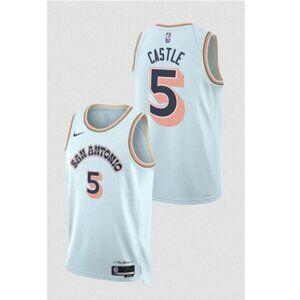 Mens Stephon Castle Light Blue Stitched Jersey